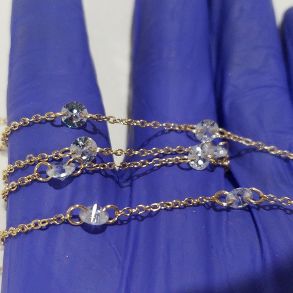 ✨ Maurices Gold-Tone Layered Dazzling Cubic Zirconia Necklace - Women's Jewelry - Picture 10 of 10